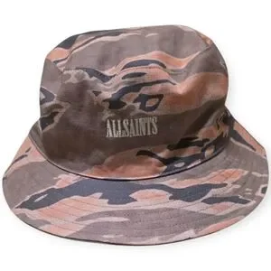All Saints | Accessories | Nwt All Saints Solar Camo Bucket 
